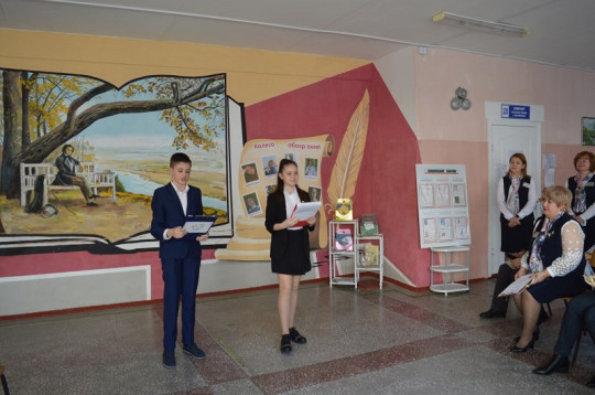 Экскурсия по школе в рамках конкурса "Мастерство и творчество".